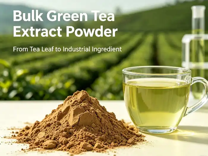 Bulk Green Tea Extract Manufacturing: From Tea Leaves to Standardized Powder